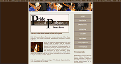 Desktop Screenshot of prideofpolynesia.com